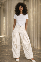 Load image into Gallery viewer, MUJI_ box pleat pants
