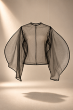Load image into Gallery viewer, MEISO Sheer Tulle Top | Sculptural Top | SNT
