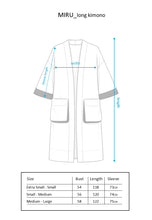 Load image into Gallery viewer, MIRU _ long kimono
